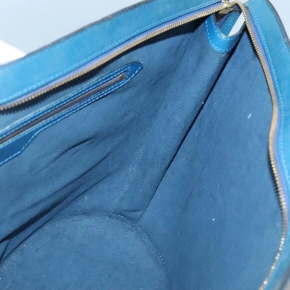 LOUIS VUITTON Epi Saint Jacques Shopping Shoulder Bag Blue M52275 LV Auth 120775 - Picture 11 of 16